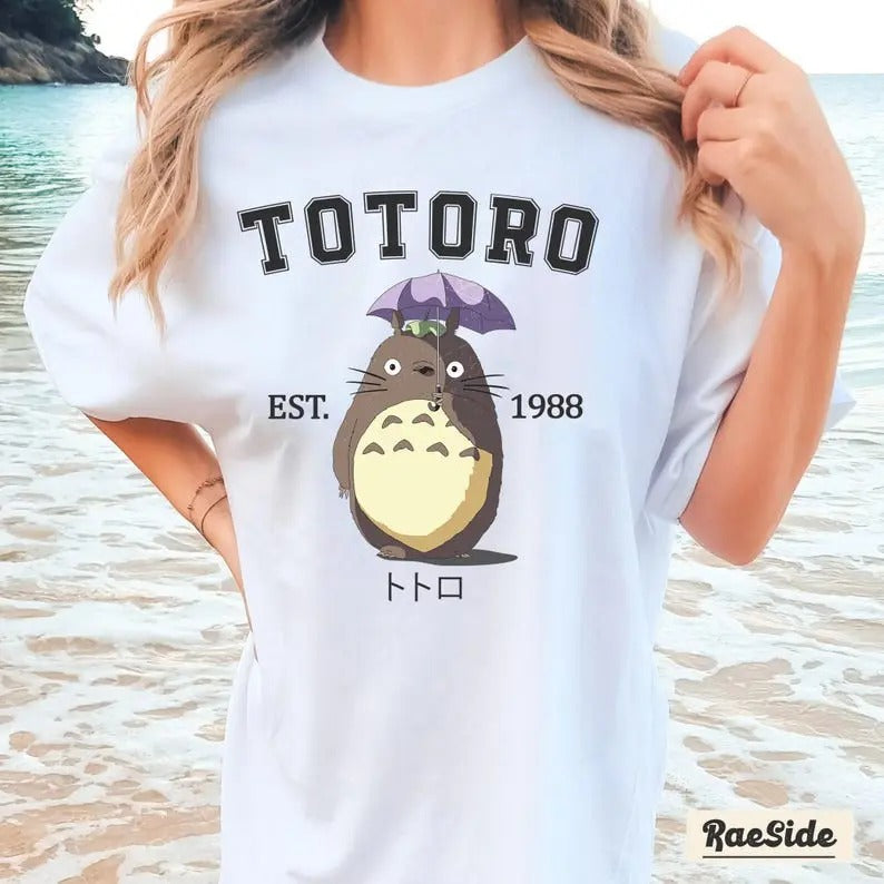 Vintage Ghibli totoro shirt, Spirited Away shirt Hoodie, Sweatshirt | ZylaModa.com
