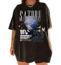 Vintage Gojo Satoru Shirt Sweatshirt JJK Anime Fan Gifts Shirt Hoodie | ZylaModa.com