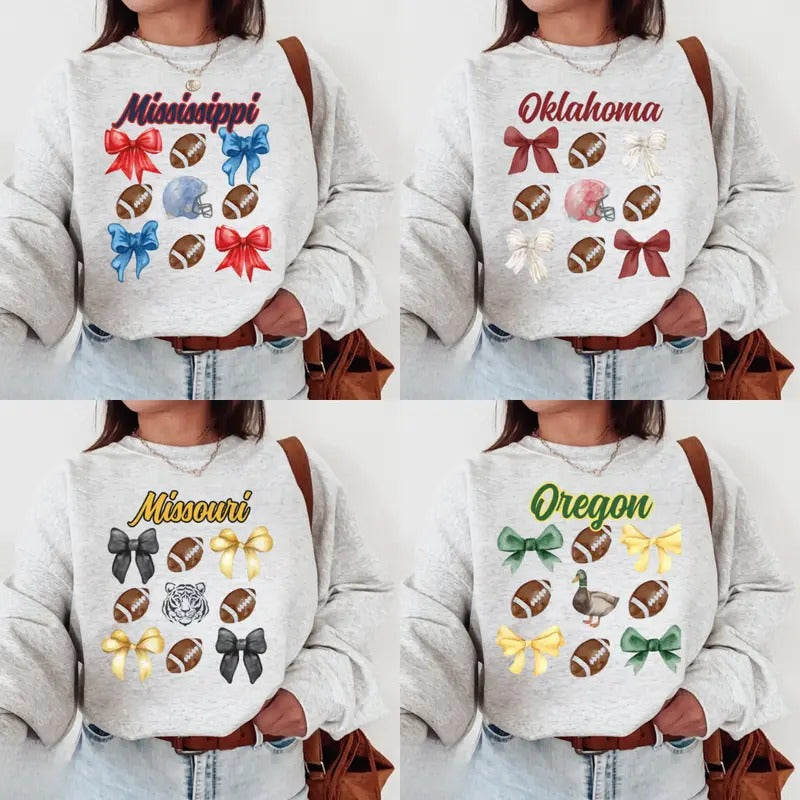 Vintage Graphic Teams Football Retro Sweatshirt, Football Thowback Sweatshirt, Gif For Fan Cotton Fit T-Shirts, Hoodie
