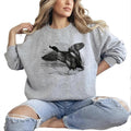 Vintage Hunting Mallard Duck Unisex Sweatshirt Hoodie Tshirt , for hunters, Hunting Season husbands Cute | ZylaModa.com