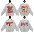Vintage Kansas City Football Sweatshirt, Football Crewneck Sweatshirt, Football Fan Gift, Vintage Football Sweatshirt...