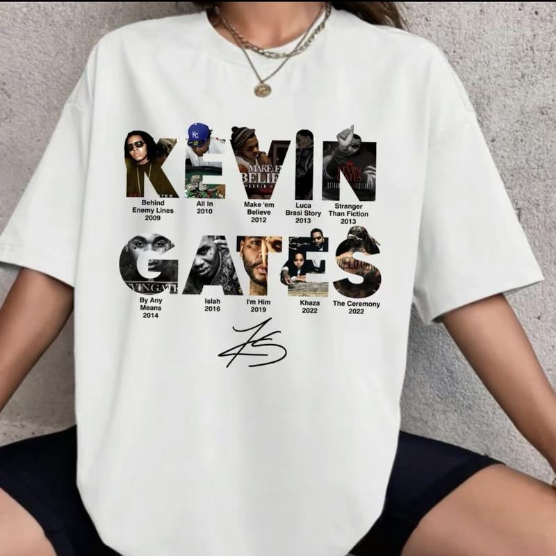 Vintage Kevinn Gatess Album With Signature Unisex Tshirt Sweatshirt Hoodie | ZylaModa.com