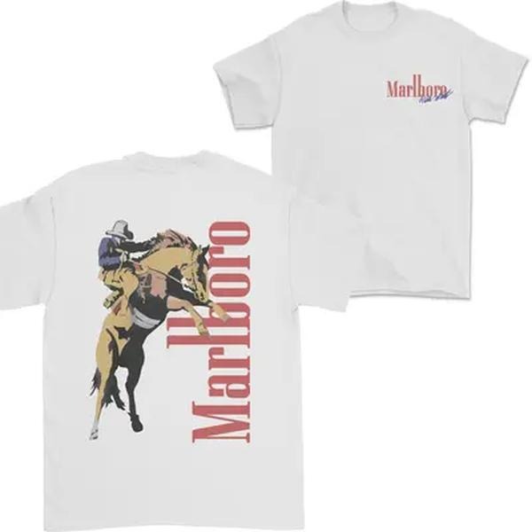 Vintage Marlboro Cowboy Wild West T-Shirt, Unisex T-Shirt, Gift For Her, Gift For Him Hoodie, Sweatshirt | ZylaModa.com
