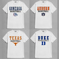 Vintage NCAA College Basketball T-Shirt Classic Unisex Streetwear Tee 100% Cotton Graphic Crew Neck Short Sleeve Fitted...