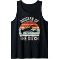 Vintage Retro Chicken Of The Ditch Cajun Crawfish Tank Top MADE IN USA T-Shirts, Hoodie, Sweatshirt | ZylaModa.com