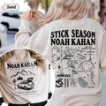 Vintage Stick Season Tour Double Side Sweatshirt T-Shirts, Hoodie | ZylaModa.com