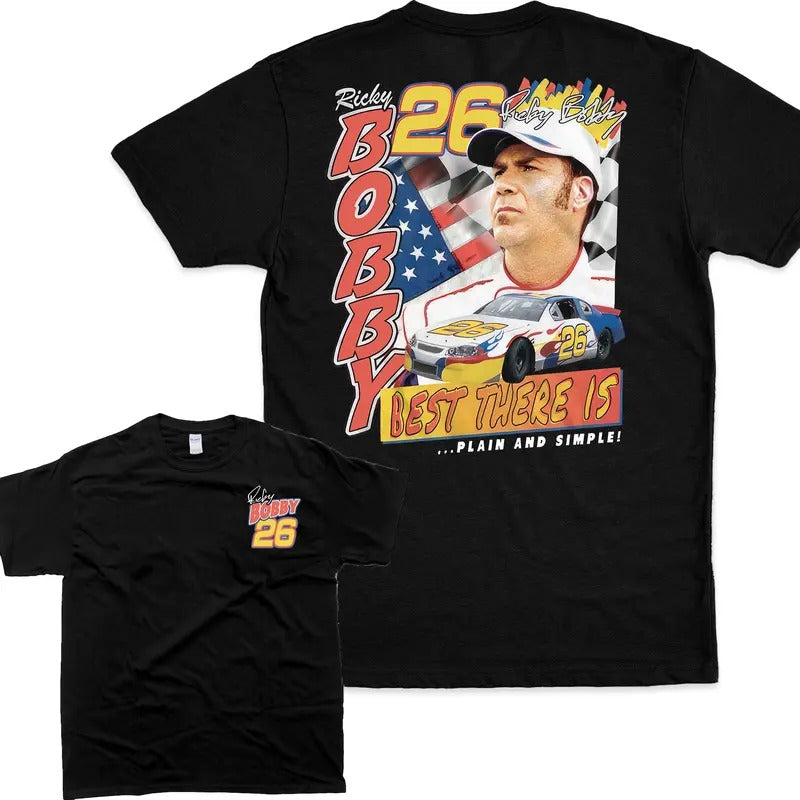 Vintage Style Shirt Talladega Nights T-shirt Plain Simple Ricky Bobby 26 Tees Hoodie, Sweatshirt | ZylaModa.com