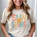 Vintage Sunshine Tshirt, Hello Sunshine T-Shirt, Retro Beach Vacation Shirts, Beachy Vibes Tee, Retro Vacation...