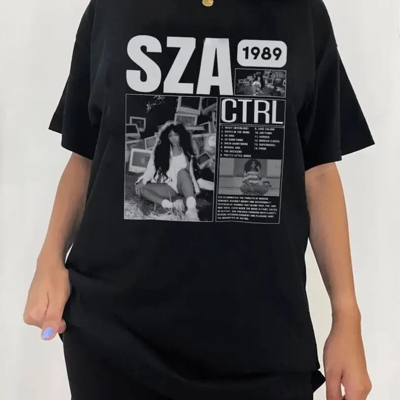Vintage Sza Shirt Unisex Short Sleeve T-Shirt All Sizes Top Womenswear Hoodie, Sweatshirt | ZylaModa.com