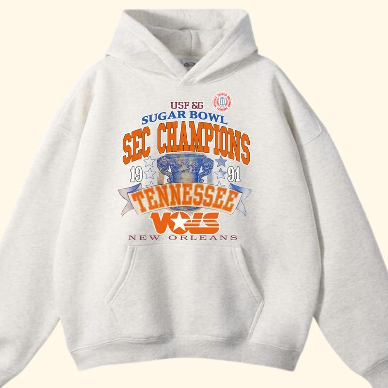 Vintage Tennessee Volunteers Hoodie, sweatshirt men, women medium gray football, Gift for fan T-Shirts | ZylaModa.com