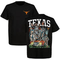 Vintage Texas Longhorns Football Western Skeleton Cowboy Graphic Tee, Soft Material, Strong Style Just for Texas Fans...