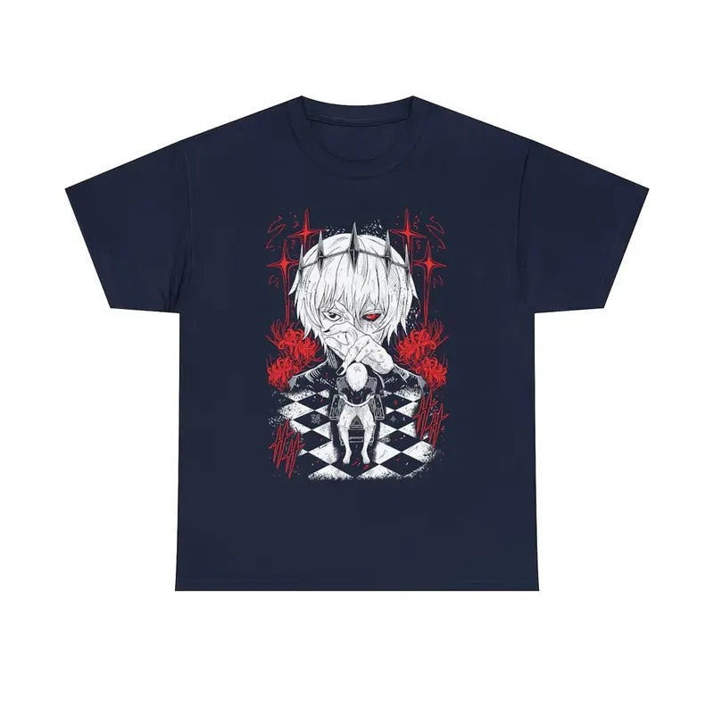 Vintage Tokyo Ghoul Sweatshirt, Retro Best Seller Anime T-shirt, Vintage Tokyo Ghoul Kaneki Ken Graphic Shirt, Basic...