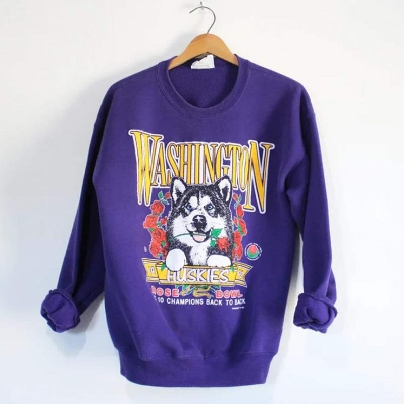 Vintage Washington Huskies Rose Bowl 1992 Sweatshirt, UW Sweater, Washington Huskies Sweatshirt T-Shirts, Hoodie