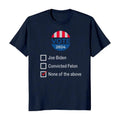 Vote None of the Above 2024 Election T-Shirt Crewneck Casual Hoodie, Sweatshirt | ZylaModa.com