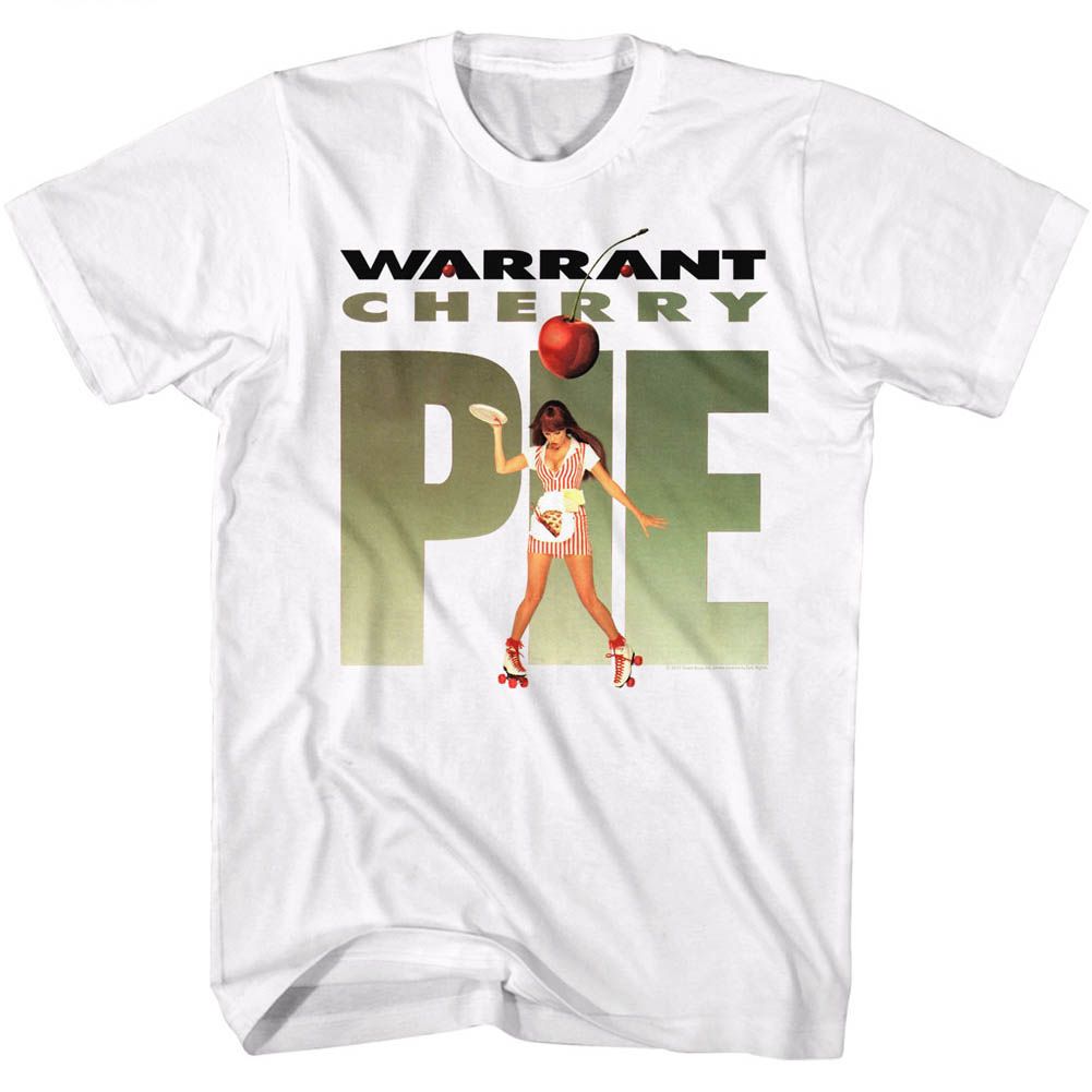 Warrant Cherry Pie 2 White T-shirt Hoodie, Sweatshirt | ZylaModa.com