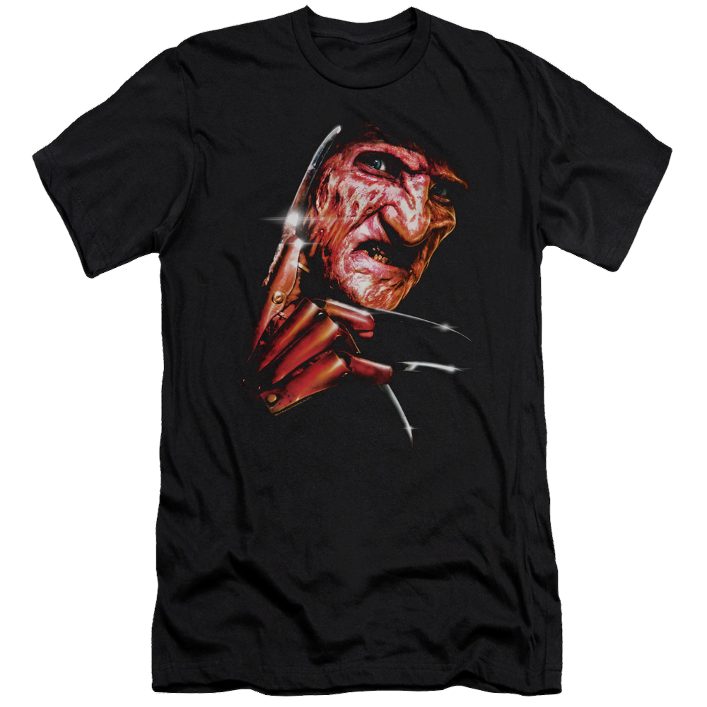 A Nightmare on Elm Street Freddys Face - Men's Premium Slim Fit T-Shirt Hoodie, Sweatshirt | ZylaModa.com