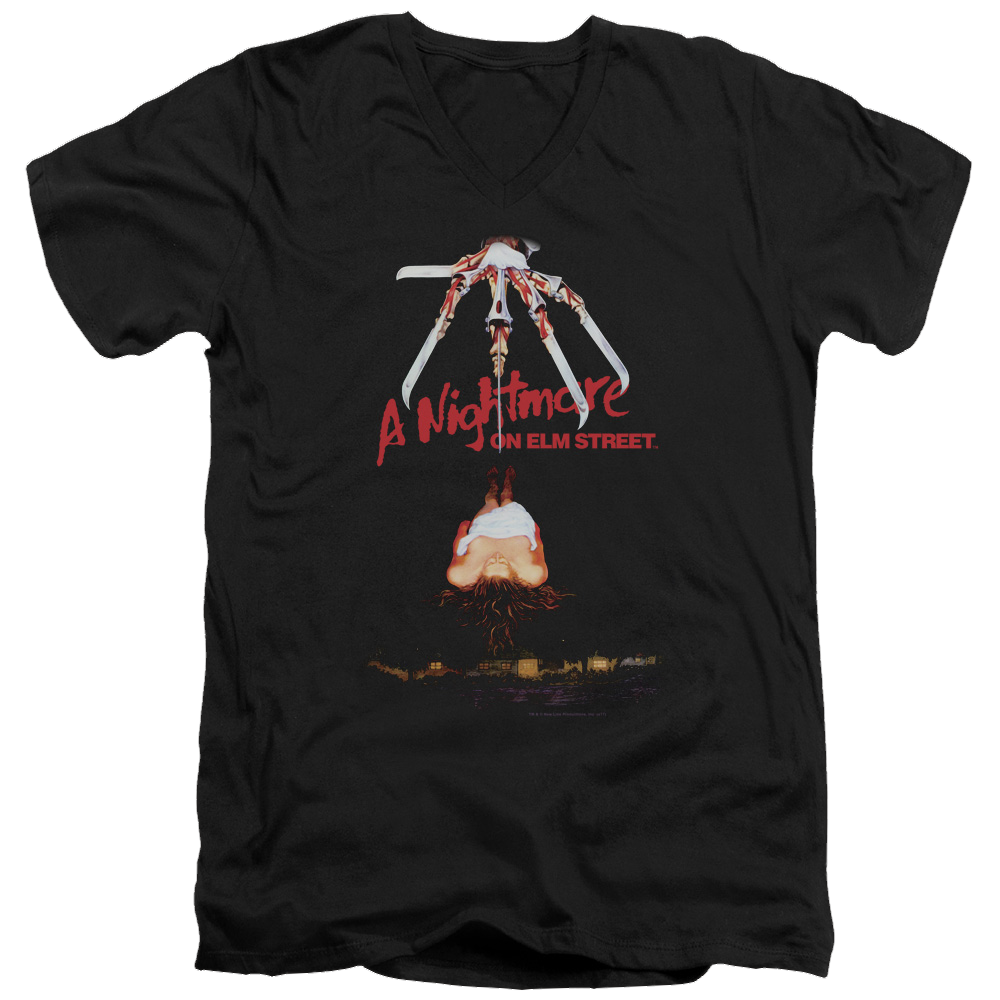 A Nightmare on Elm Street Alternate Poster - Men's V-Neck T-Shirt Hoodie, Sweatshirt | ZylaModa.com