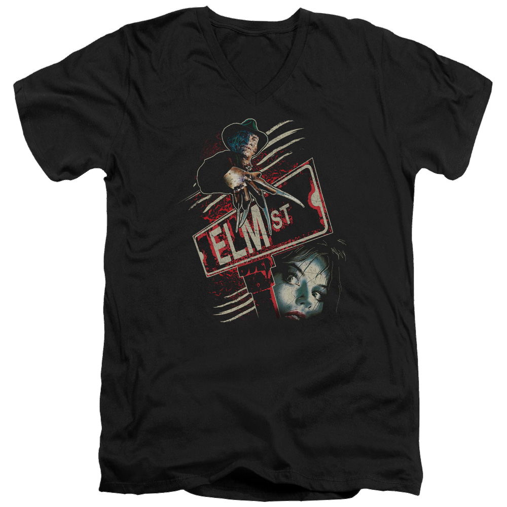 A Nightmare on Elm Street Elm St - Men's V-Neck T-Shirt Hoodie, Sweatshirt | ZylaModa.com