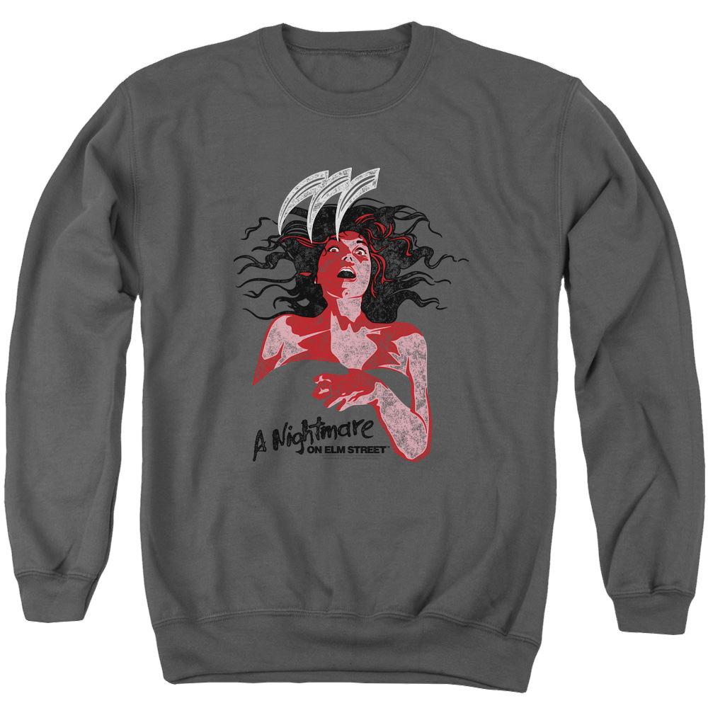 A Nightmare on Elm Street Illustrated European Poster - Men's Crewneck Sweatshirt T-Shirts, Hoodie | ZylaModa.com