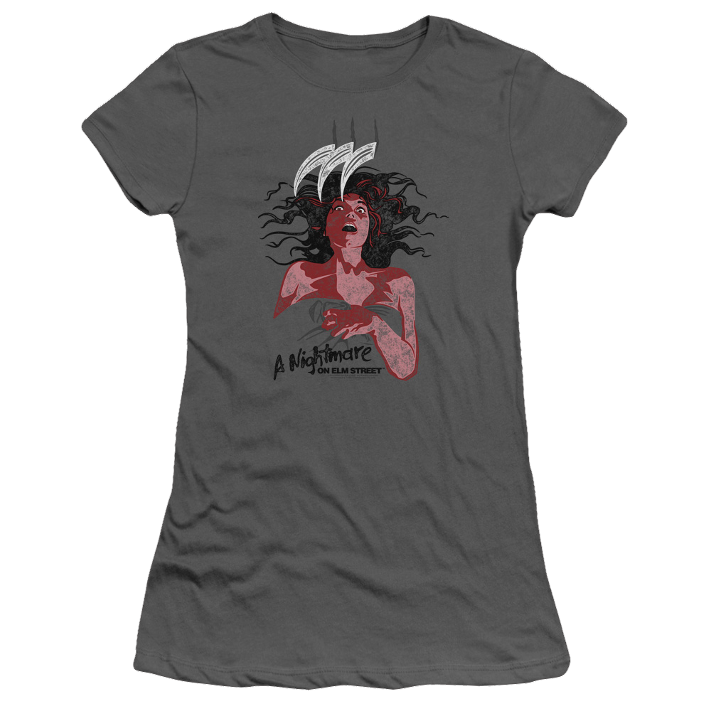 A Nightmare on Elm Street Illustrated European Poster - Juniors T-Shirt Hoodie, Sweatshirt | ZylaModa.com