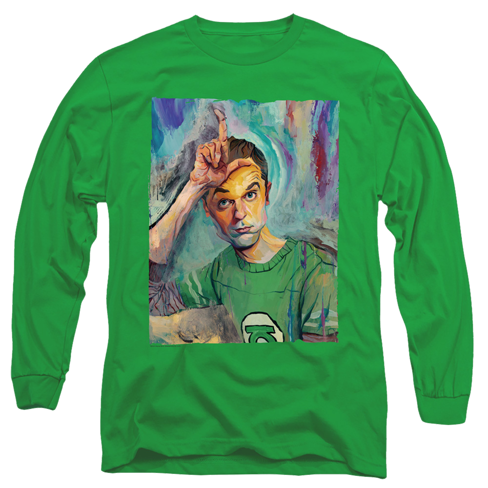 Big Bang Theory, The Sheldon Painting - Men's Long Sleeve T-Shirt Hoodie, Sweatshirt | ZylaModa.com