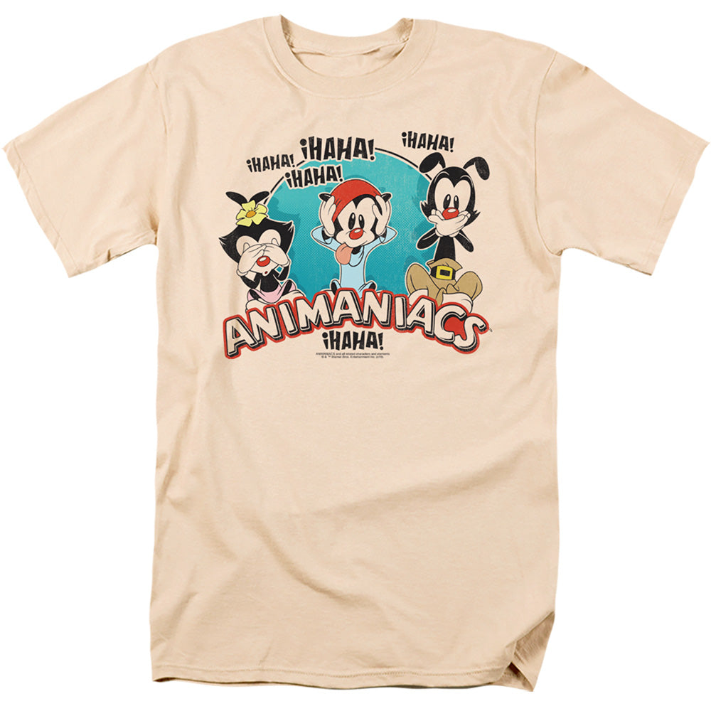 Animaniacs No Evil Mens T Shirt Cream Hoodie, Sweatshirt | ZylaModa.com