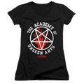 Chilling Adventures Of Sabrina Academy Of Unseen Arts - Juniors V-Neck T-Shirt Hoodie, Sweatshirt | ZylaModa.com