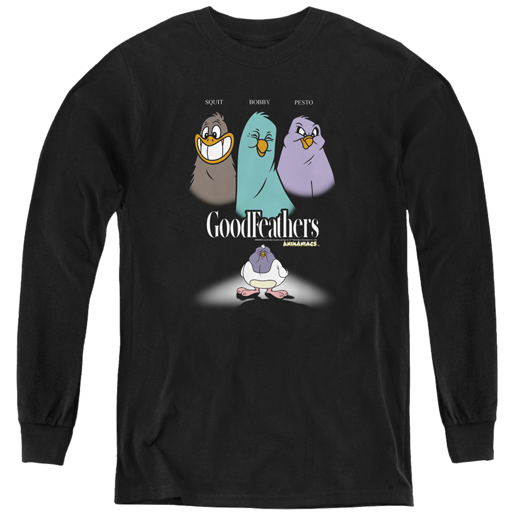 Animaniacs Goodfeathers - Youth Long Sleeve T-Shirt Hoodie, Sweatshirt | ZylaModa.com
