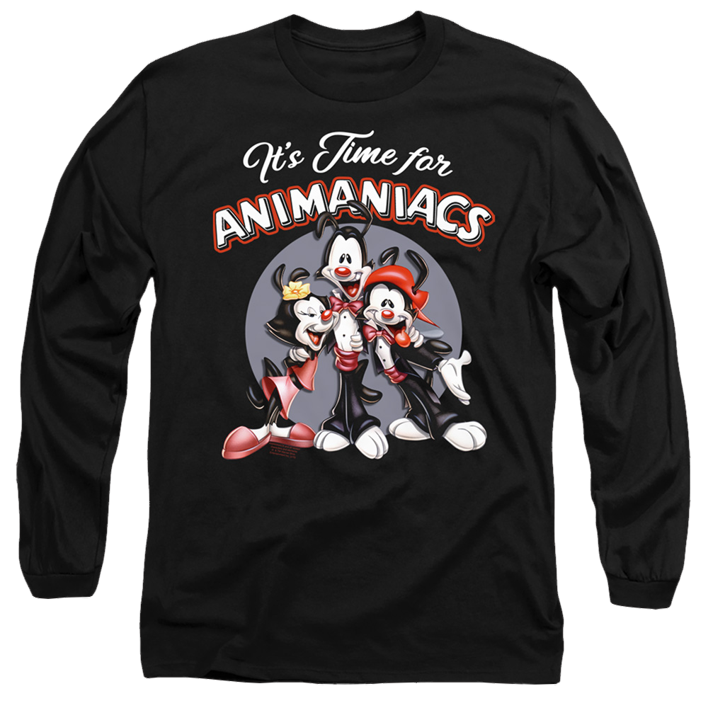 Animaniacs Its Time For - Men's Long Sleeve T-Shirt Hoodie, Sweatshirt | ZylaModa.com