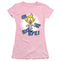 Animaniacs Mindy Junior Sheer Cap Sleeve Womens T Shirt Pink Hoodie, Sweatshirt | ZylaModa.com