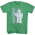 Weezer Robot Official Heather T-Shirt Hoodie, Sweatshirt | ZylaModa.com