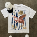 'WHEN PIGS FLY' HEAVYWEIGHT WHITE T-SHIRT Hoodie, Sweatshirt | ZylaModa.com (Image 1)