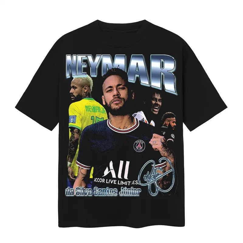 NEYMAR BLACK/WHITE T-Shirts, Hoodie, Sweatshirt | ZylaModa.com