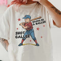 Wanna Be A Baller Baseball Shirt ~ Unisex Apparel Relaxed Fit Printed In The USA Clothing Womenswear Casual Comfort...
