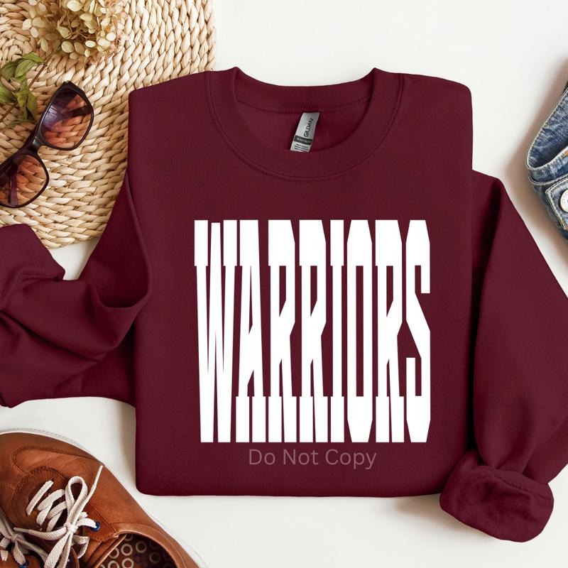Warriors Screen Print Transfer T-Shirts, Hoodie, Sweatshirt | ZylaModa.com