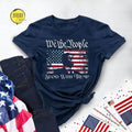 We The People Stand With Donald Trump Shirt, Support Trump Shirt Hoodie, Sweatshirt | ZylaModa.com