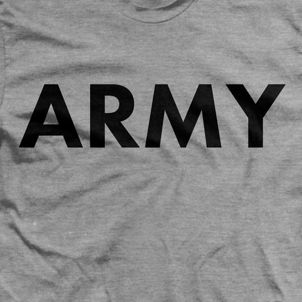 Army Gray PT T-Shirt Hoodie, Sweatshirt | ZylaModa.com (Image 2)