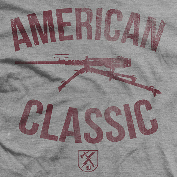American Classic .50 Cal T-Shirt Hoodie, Sweatshirt | ZylaModa.com (Image 2)