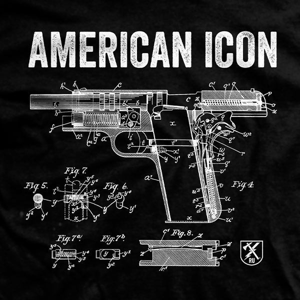 American Icon T-Shirt Hoodie, Sweatshirt | ZylaModa.com (Image 2)