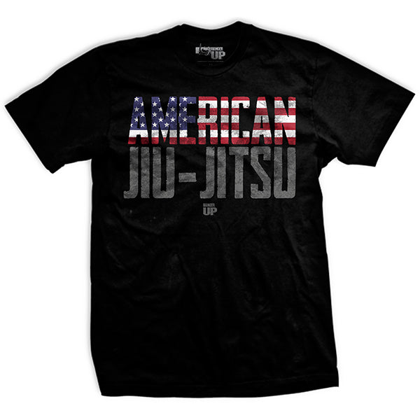 American Jiu Jitsu Flag T-Shirt Hoodie, Sweatshirt | ZylaModa.com (Image 1)