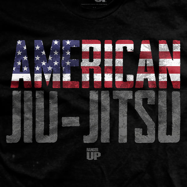 American Jiu Jitsu Flag T-Shirt Hoodie, Sweatshirt | ZylaModa.com (Image 2)