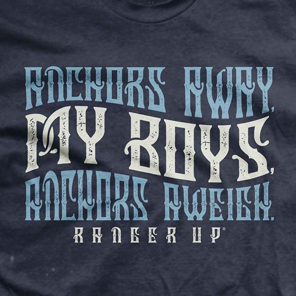 Anchors Away T-Shirt Hoodie, Sweatshirt | ZylaModa.com (Image 2)