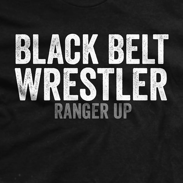 Black Belt Wrestler T-Shirt Hoodie, Sweatshirt | ZylaModa.com (Image 2)