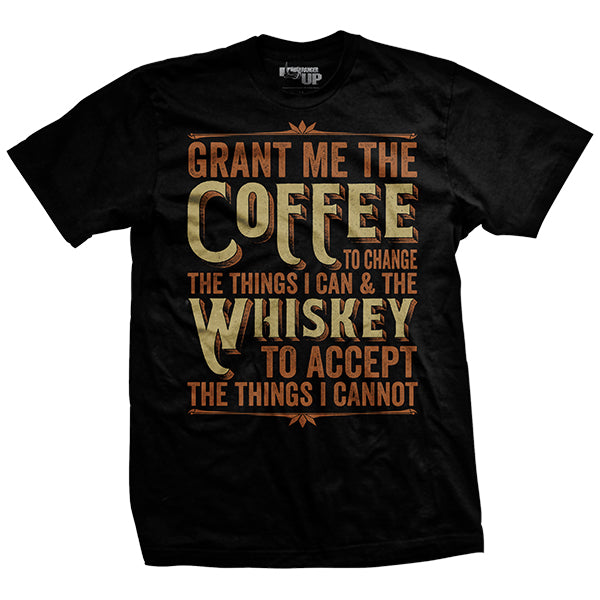 Black Coffee & Whiskey Prayer T-Shirt Hoodie, Sweatshirt | ZylaModa.com (Image 1)