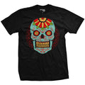 Halloween - Blue Sugar Skull T-Shirt Hoodie, Sweatshirt | ZylaModa.com (Image 1)