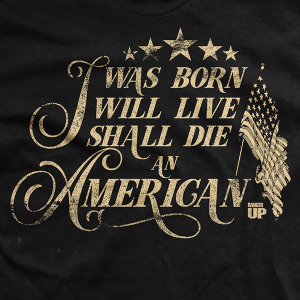 Born American T-Shirt Hoodie, Sweatshirt | ZylaModa.com (Image 2)