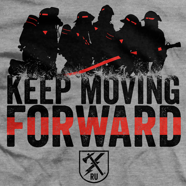 Keep Moving Forward (Fire) T-Shirt Hoodie, Sweatshirt | ZylaModa.com (Image 2)