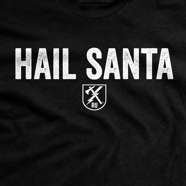 Hail Santa T-Shirt Hoodie, Sweatshirt | ZylaModa.com (Image 2)