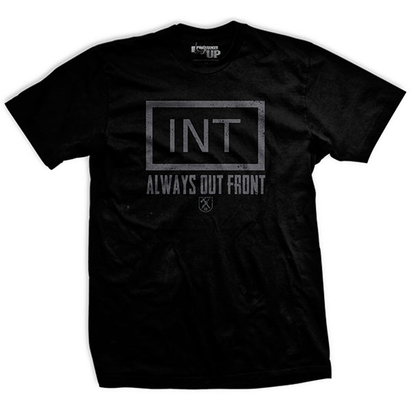 Military Intelligence "Always Out Front" T-Shirt Hoodie, Sweatshirt | ZylaModa.com (Image 1)