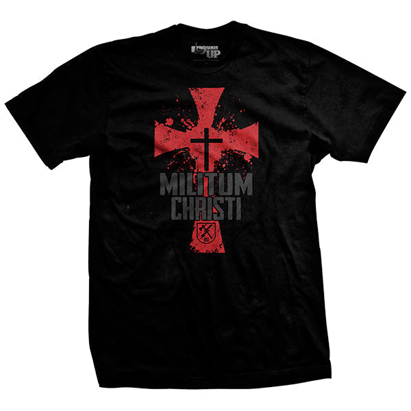 Militus Cristi T-Shirt Hoodie, Sweatshirt | ZylaModa.com (Image 1)